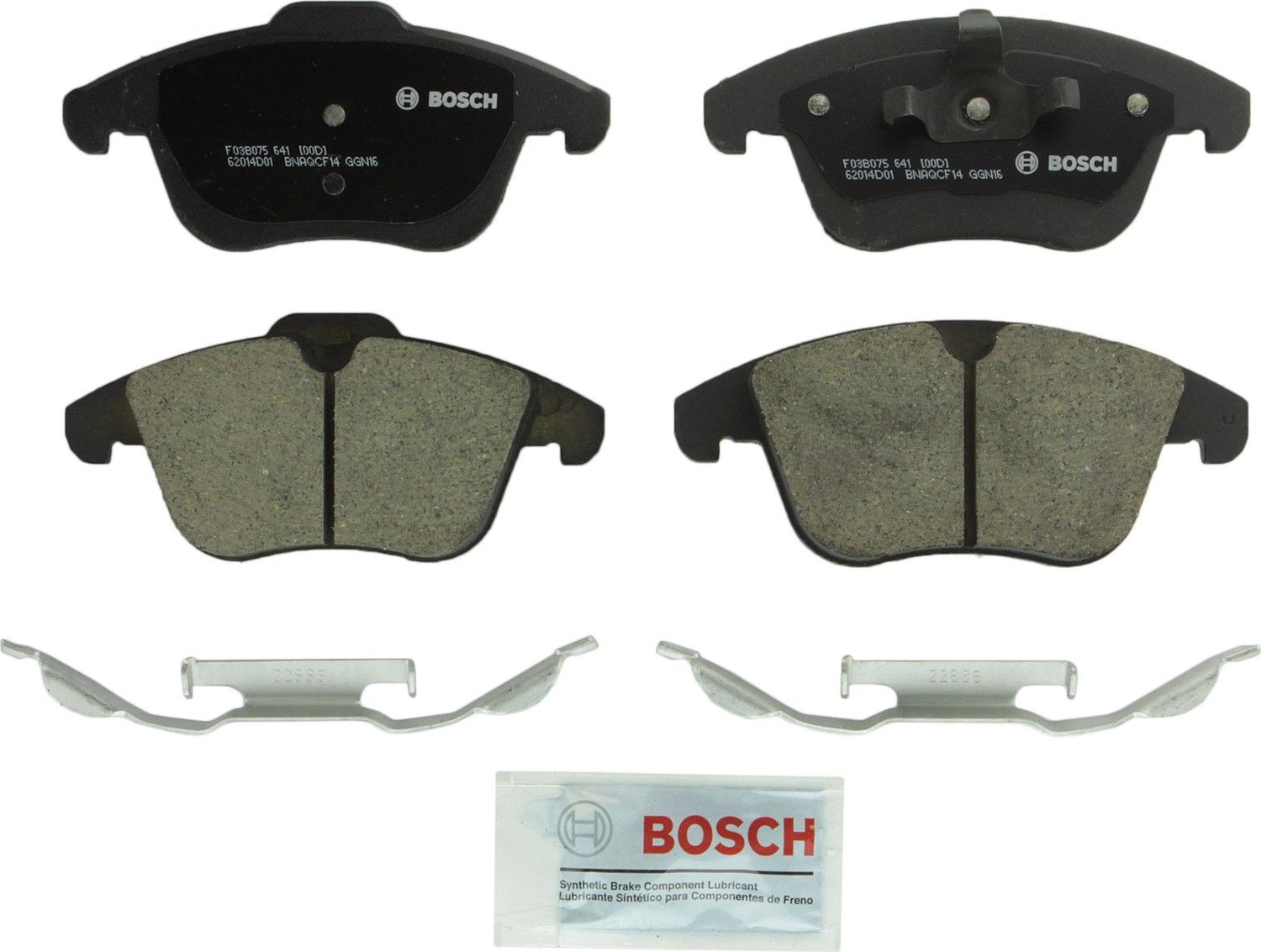 2018, 2017, 2016, 2015, 2014, 2013, 2012, 2011 Volvo S60 Disc Brake Pad Set