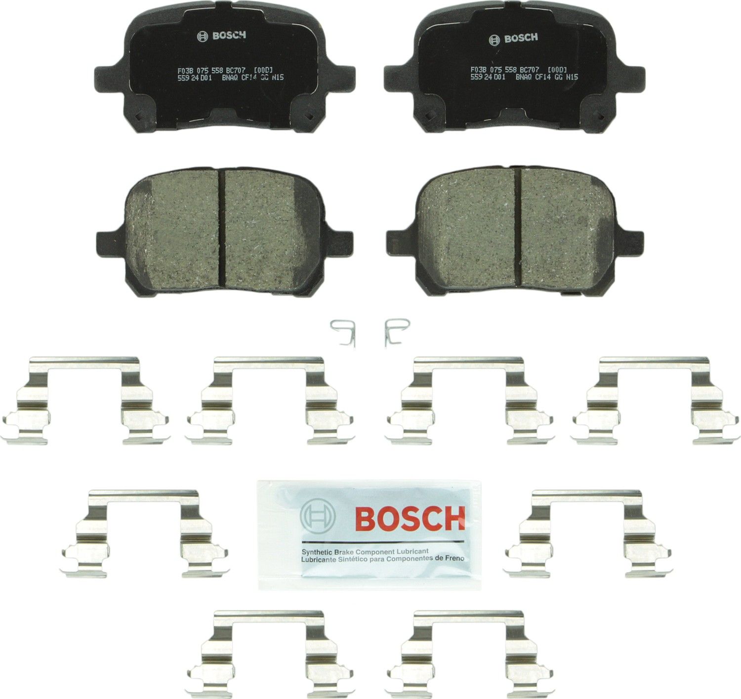 2001, 2000, 1999, 1998, 1997 Lexus ES300 Disc Brake Pad Set