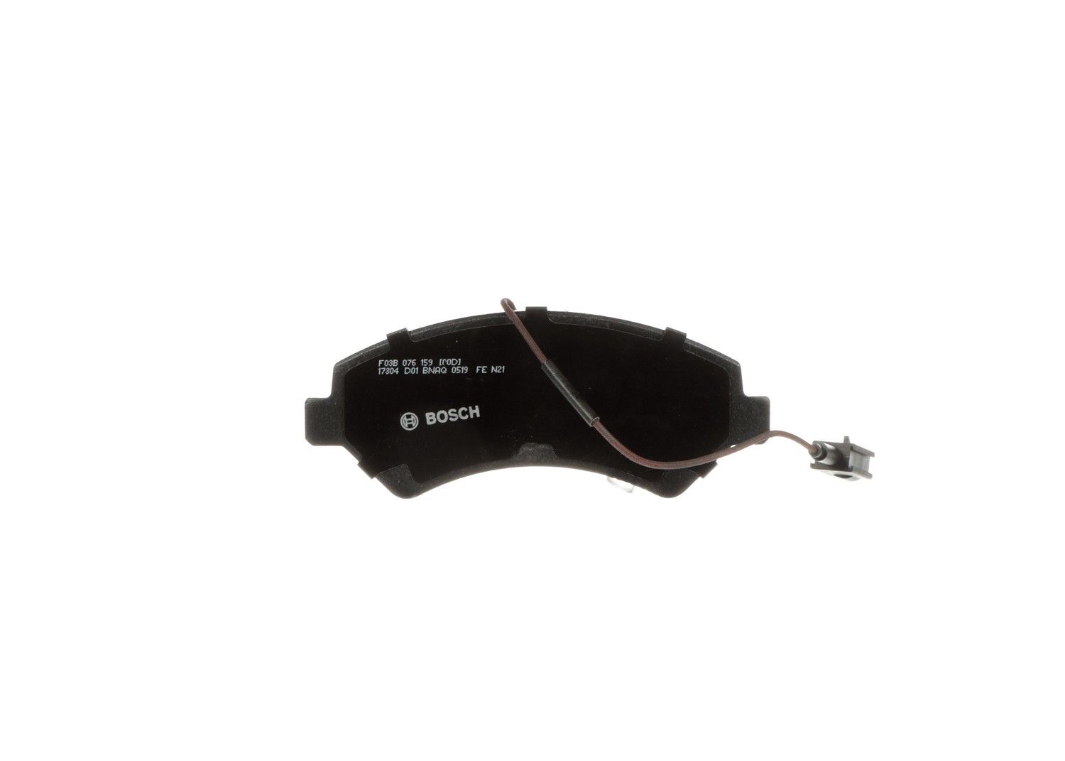 2024, 2023, 2022, 2021, 2020, 2019, 2018, 2017, 2016, 2015, 2014 Ram ProMaster 3500 1500 Disc Brake Pad Set