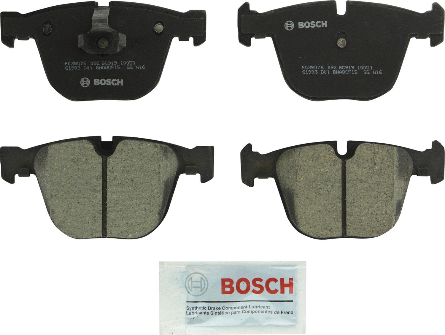2010, 2009, 2008, 2007, 2006 BMW M5 Disc Brake Pad Set