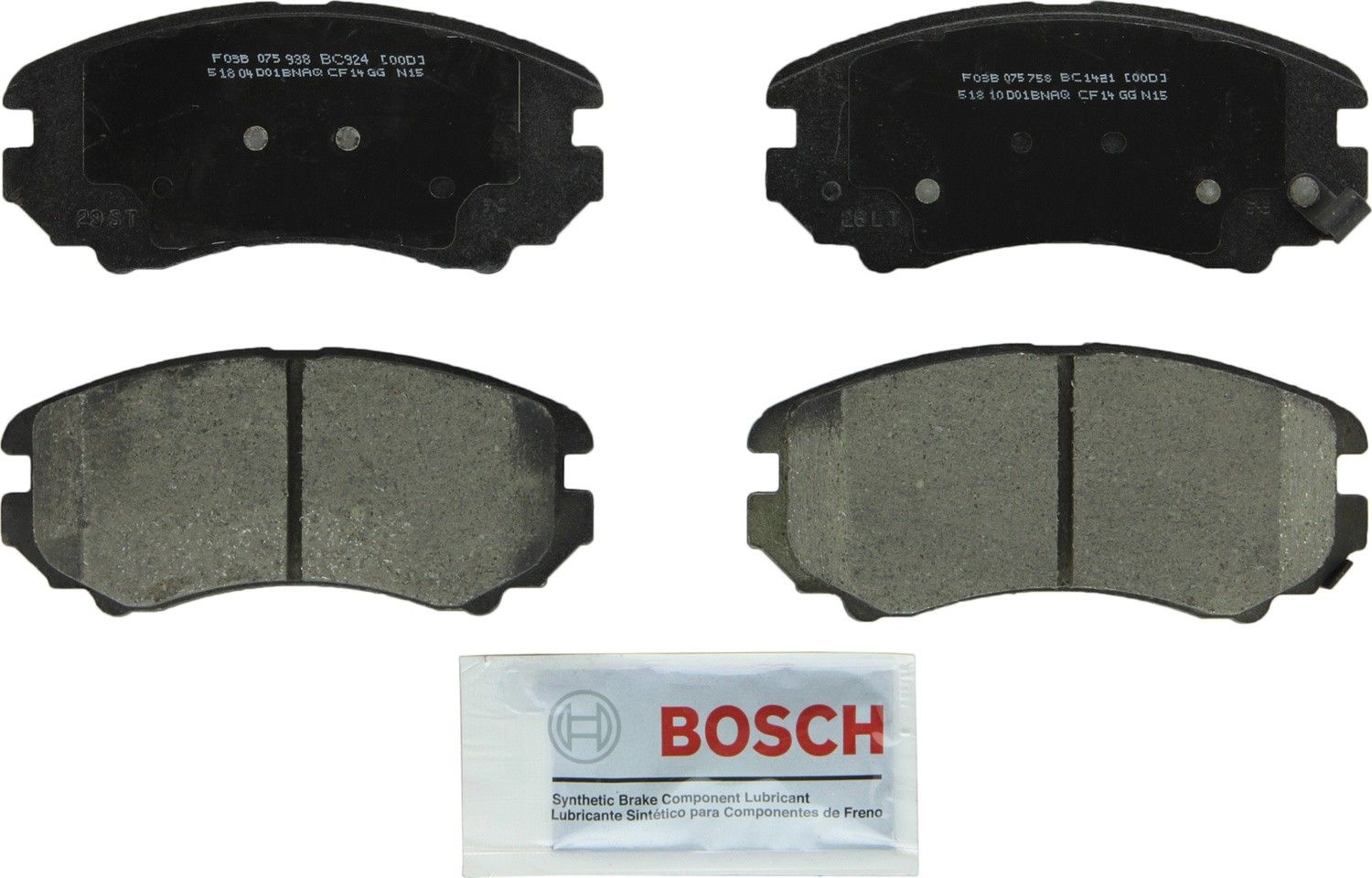 2017, 2016, 2015, 2014, 2013, 2012, 2011, 2010 Chevrolet Equinox Disc Brake Pad Set