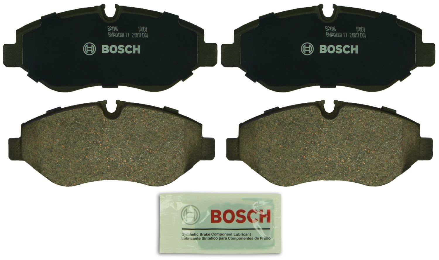 2018, 2017, 2016, 2015, 2014, 2013, 2012, 2011, 2010, 2009, 2008, 2007 Freightliner Sprinter 2500 2500 Disc Brake Pad Set