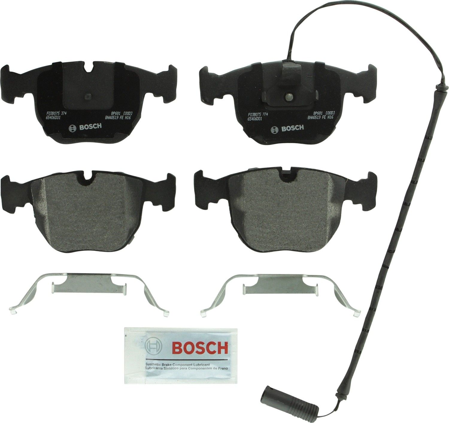 2003, 2002, 2001, 2000 BMW M5 Quattro Disc Brake Pad Set