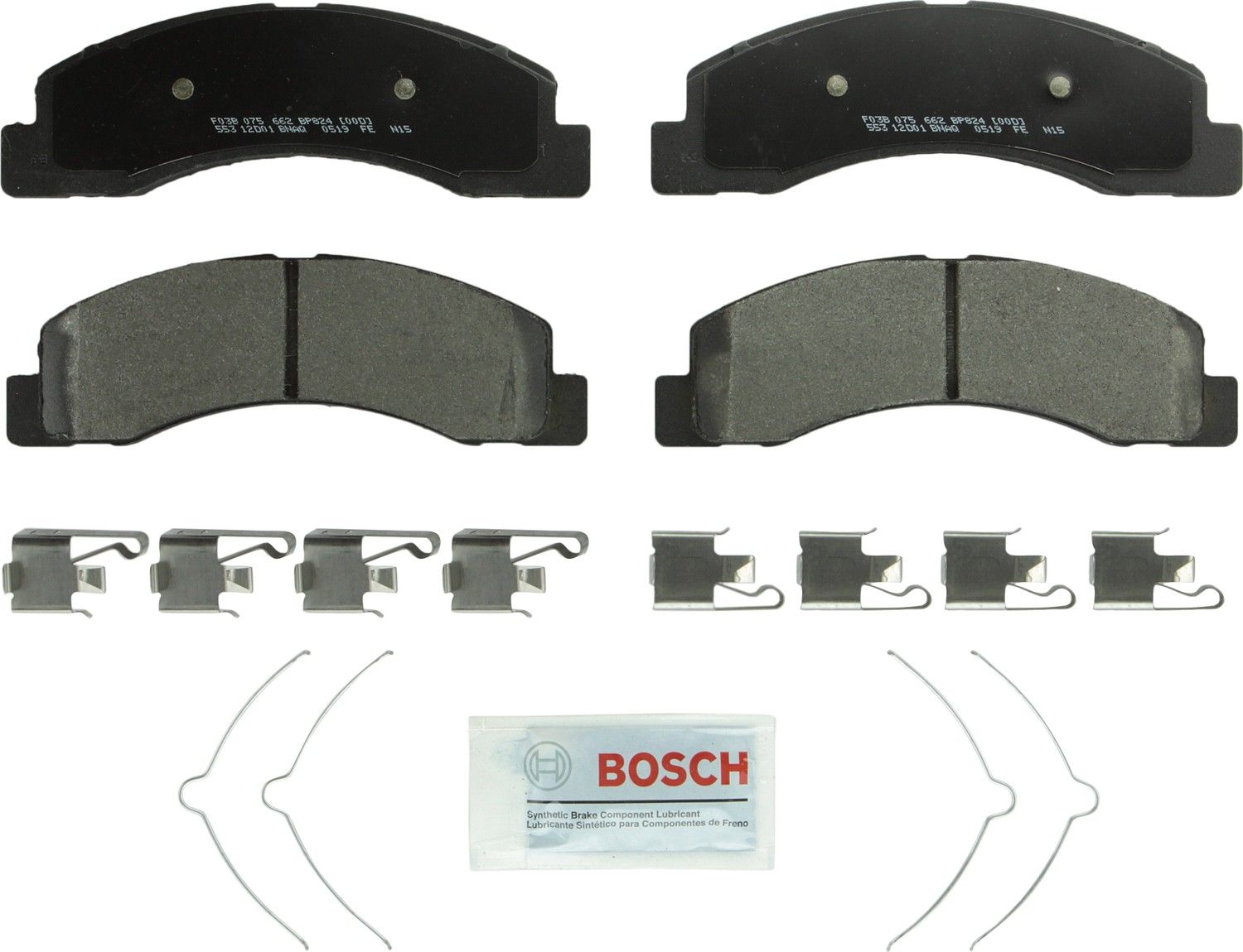 2005, 2004, 2003, 2002, 2001, 2000 Ford Excursion Disc Brake Pad Set