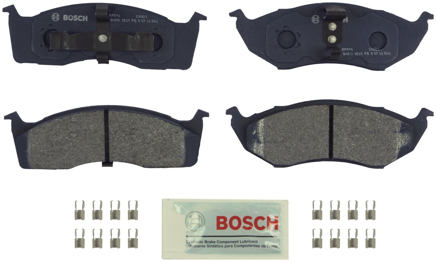 2004, 2003, 2002, 2001, 2000, 1999, 1998, 1997, 1996, 1995, 1994, 1993 Dodge Intrepid Disc Brake Pad Set