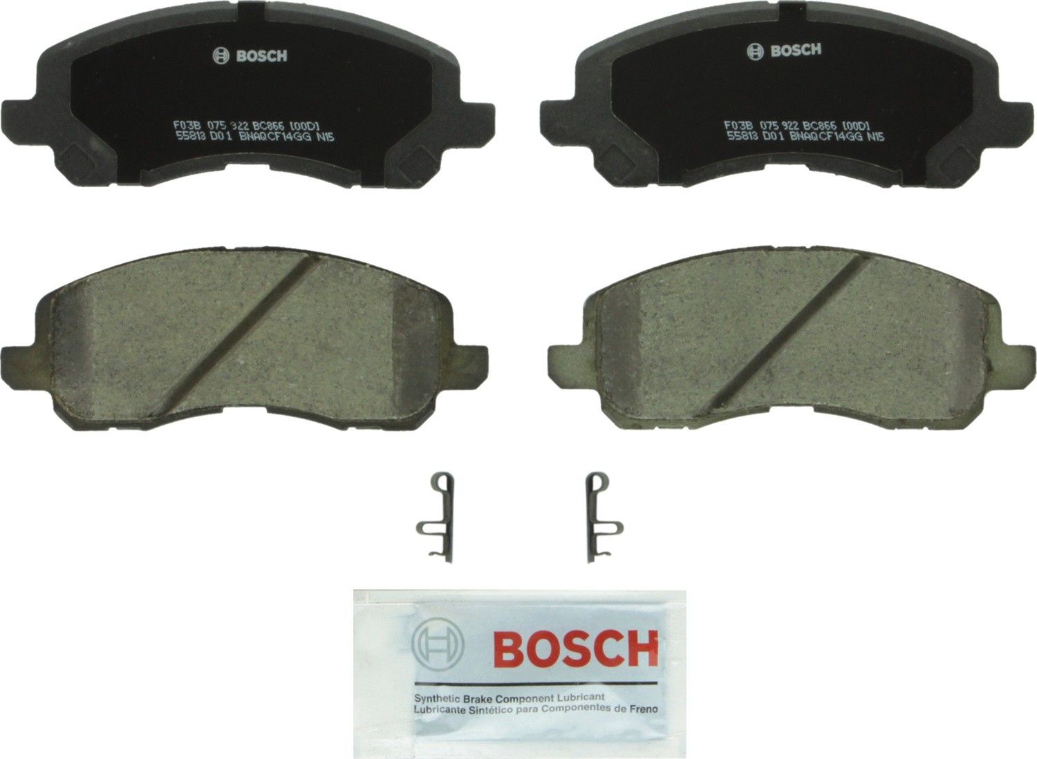 2017, 2016, 2015, 2014, 2013, 2012, 2011, 2010, 2009, 2008, 2007 Jeep Compass Disc Brake Pad Set