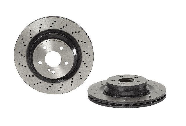 2007-2011 Mercedes-Benz CLS63 AMG Disc Brake Rotor - Rear (Brembo)