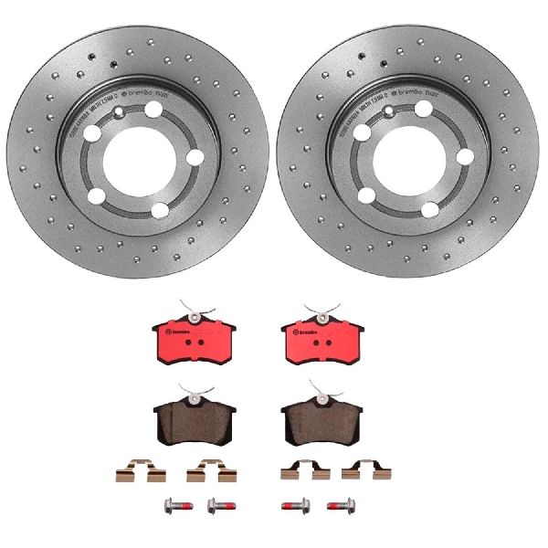 2000-2005 Audi TT Quattro Disc Brake Kit - Rear (Brembo)