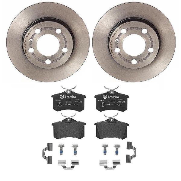 2000-2005 Audi TT Quattro Disc Brake Kit - Rear (Brembo)