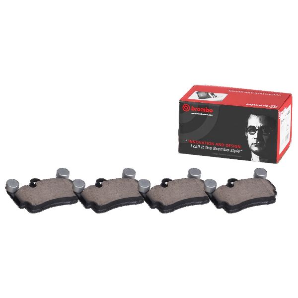 2007-2015 Audi Q7 Disc Brake Pad Set - Rear (Brembo)