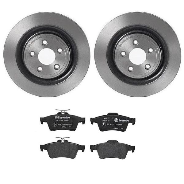 2009-2012 Jaguar XF Disc Brake Kit - Rear (Brembo)