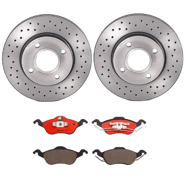 2000-2004 Ford Focus Disc Brake Kit - Front (Brembo)