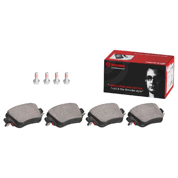 2015-2021 Volkswagen GTI Disc Brake Pad Set - Rear (Brembo)