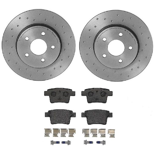 2005-2008 Jaguar X-Type Disc Brake Kit - Rear (Brembo)