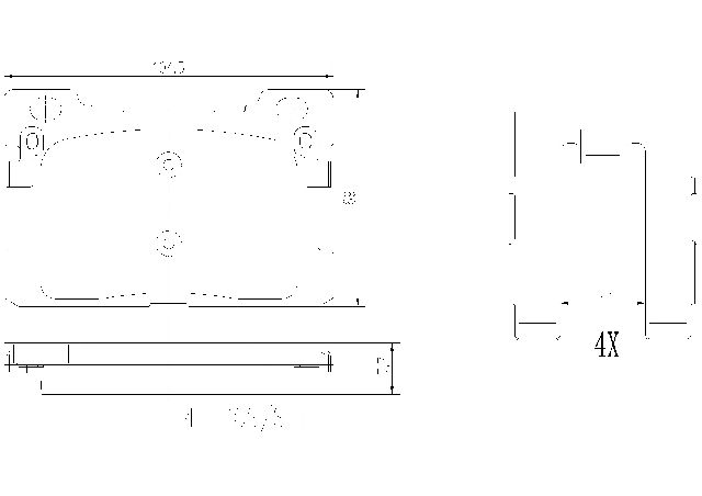 2017-2019 Genesis G90 Disc Brake Pad Set - Rear (Brembo)