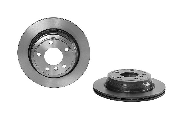 2007-2013 BMW 328i Disc Brake Rotor - Rear (Brembo)