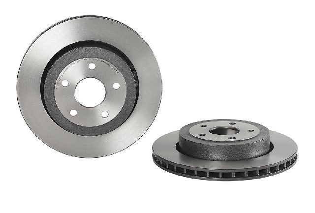 2007-2010 Jeep Grand Cherokee Disc Brake Rotor - Rear (Brembo)