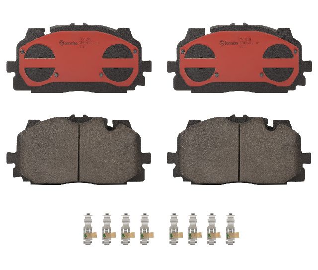 2017-2023 Audi Q7 Disc Brake Pad Set - Front (Brembo)