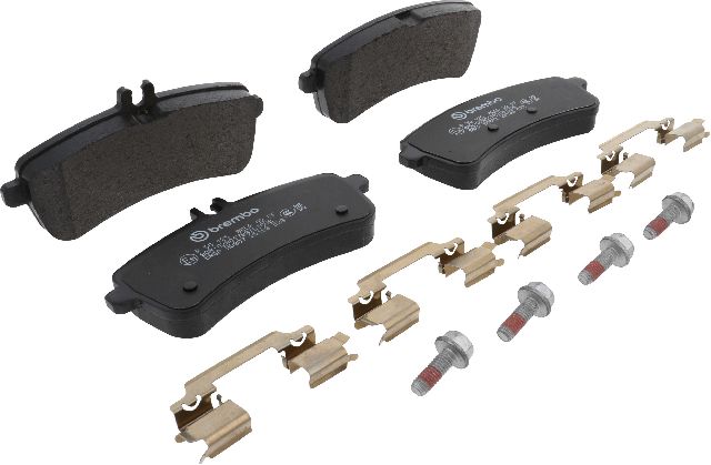 2015-2017 Mercedes-Benz S600 Disc Brake Pad Set - Rear (Brembo)