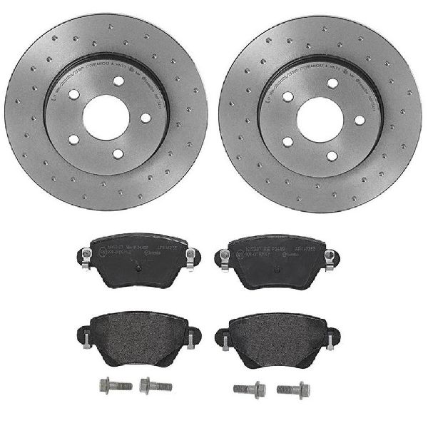 2002-2005 Jaguar X-Type Disc Brake Kit - Rear (Brembo)