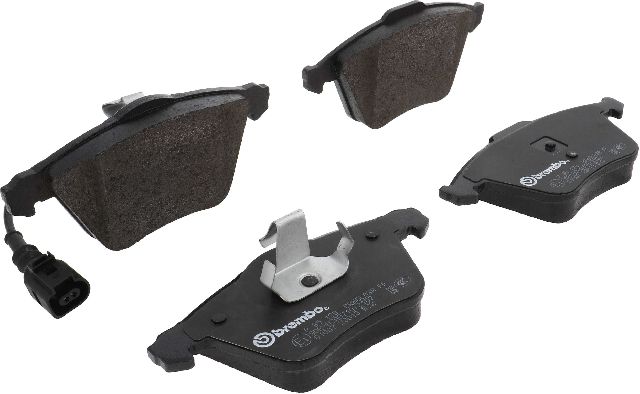 2010-2014 Volkswagen GTI Disc Brake Pad Set - Front (Brembo)