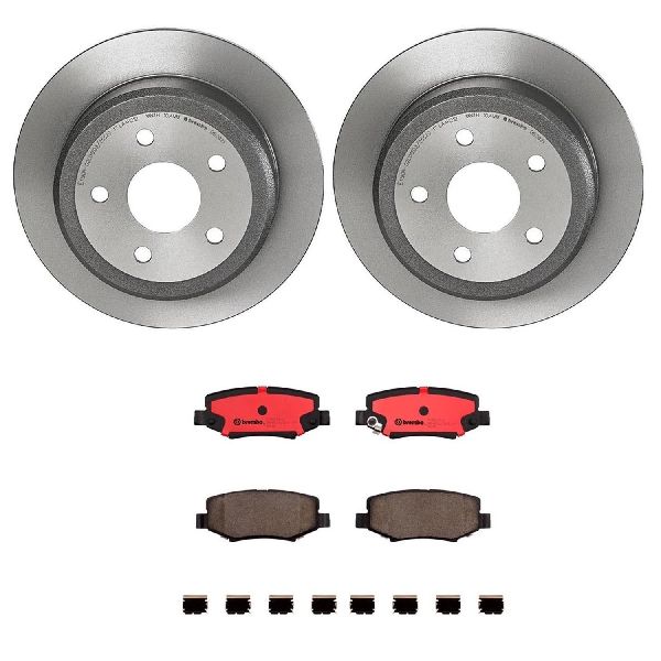 2007-2017 Jeep Wrangler Disc Brake Kit - Rear (Brembo)