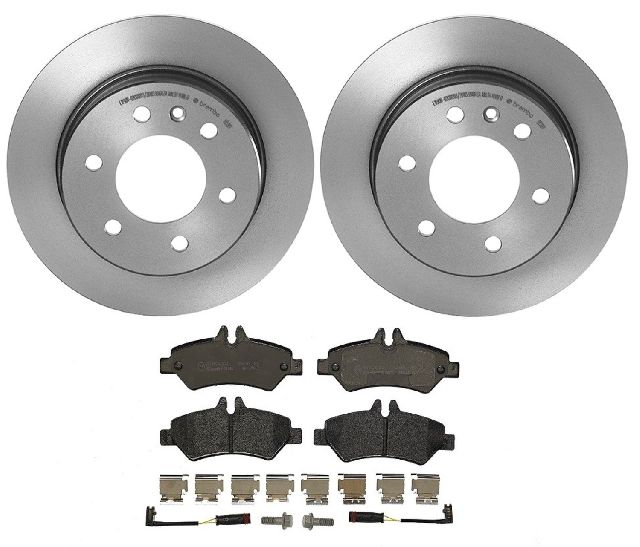 2008-2011 Audi TT Quattro Disc Brake Kit - Front (Brembo)
