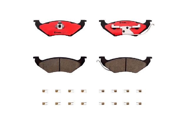 1991-1995 Lincoln Town Car Disc Brake Pad Set - Rear (Brembo)