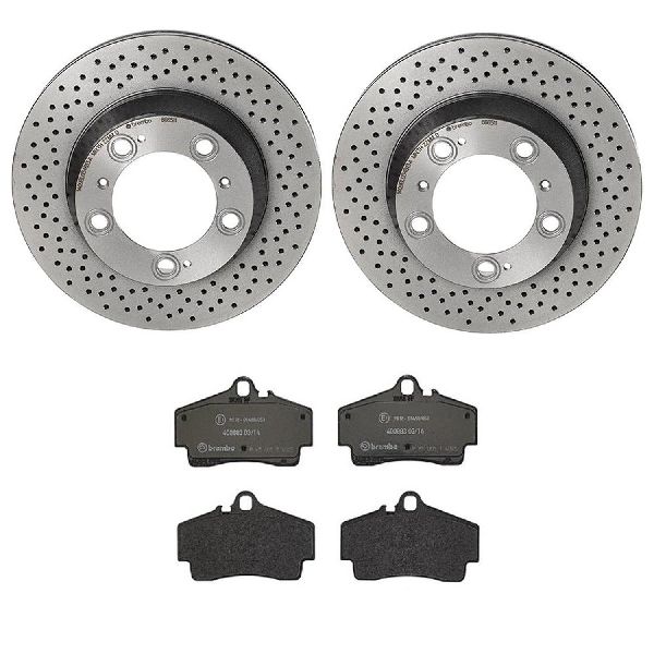 2005-2007 Porsche 911 Disc Brake Kit - Rear (Brembo)