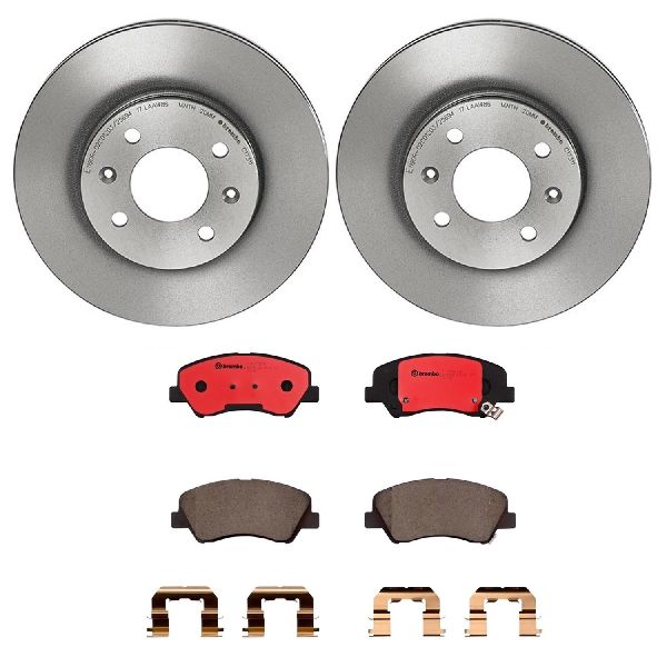 2012-2017 Hyundai Accent Disc Brake Kit - Front (Brembo)