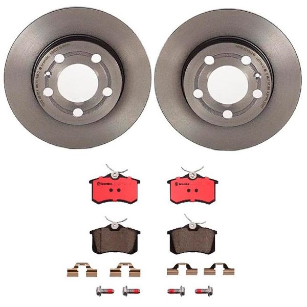 2000-2005 Audi TT Quattro Disc Brake Kit - Rear (Brembo)