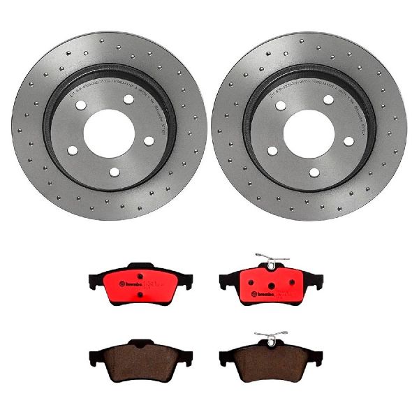 2004-2013 Mazda 3 Disc Brake Kit - Rear (Brembo)