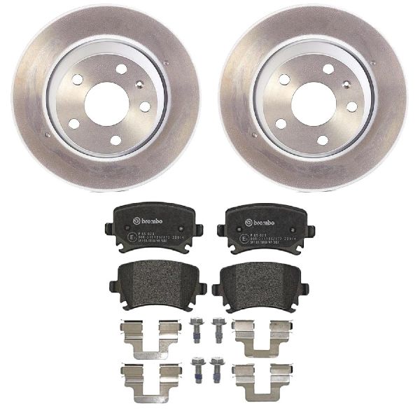 2008-2009 Audi TT Disc Brake Kit - Rear (Brembo)