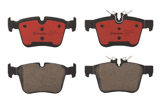 2015-2021 Mercedes-Benz C300 Disc Brake Pad Set - Rear (Brembo)