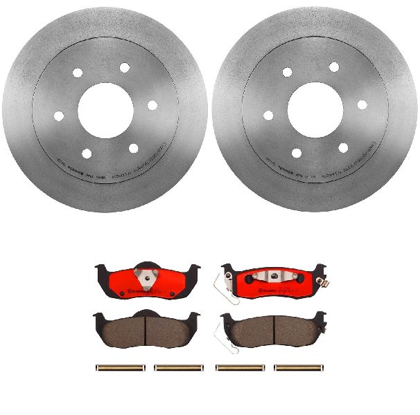 2004-2010 INFINITI QX56 Disc Brake Kit - Rear (Brembo)