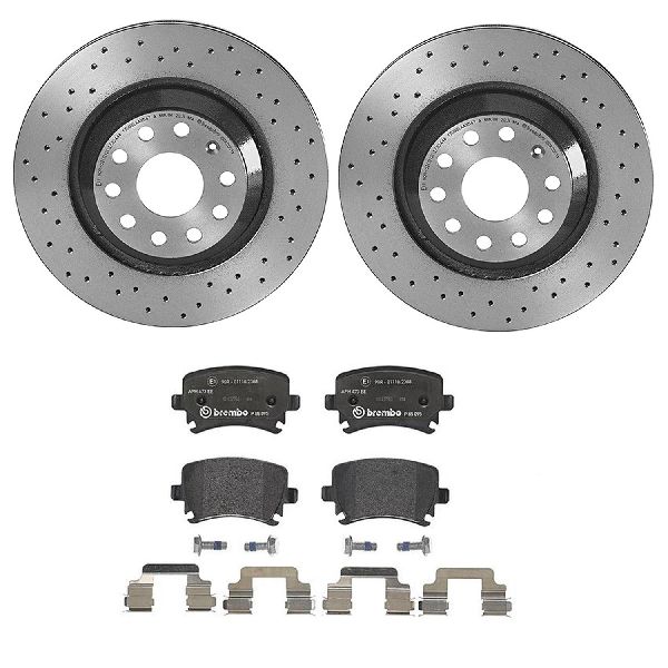 2010-2021 Volkswagen GTI Disc Brake Kit - Rear (Brembo)