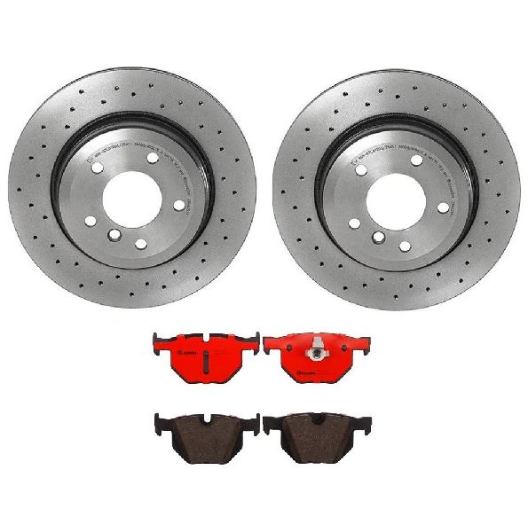 2004-2007 BMW 530i Disc Brake Kit - Rear (Brembo)