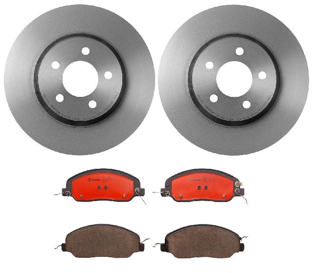 2011-2014 Ford Mustang Disc Brake Kit - Front (Brembo)
