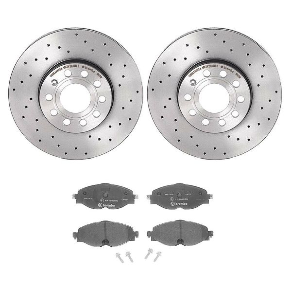 2019-2021 Volkswagen Jetta Disc Brake Kit - Front (Brembo)