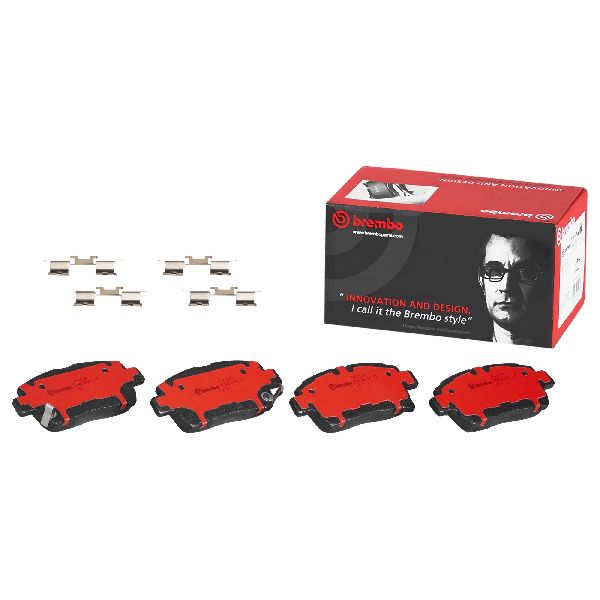 2001-2009 Toyota Prius Disc Brake Pad Set - Front (Brembo)