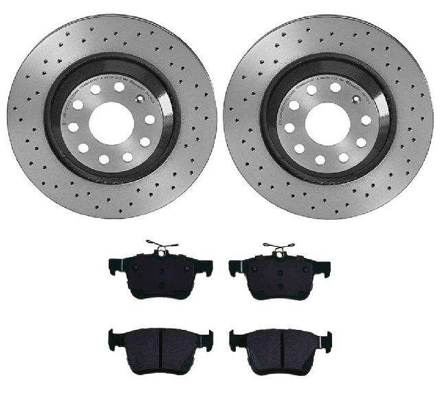 2015-2020 Audi S3 Disc Brake Kit - Rear (Brembo)