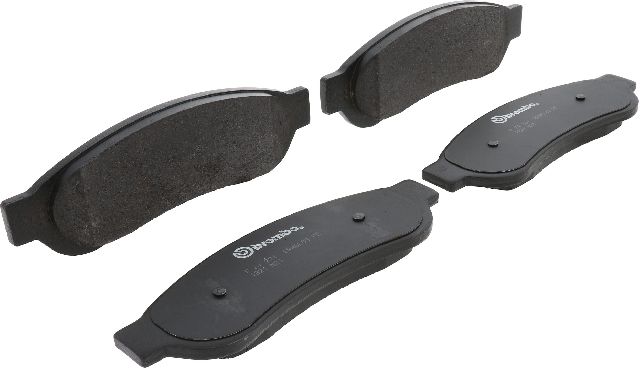 2005-2012 Ford F-350 Super Duty Disc Brake Pad Set - Rear (Brembo)
