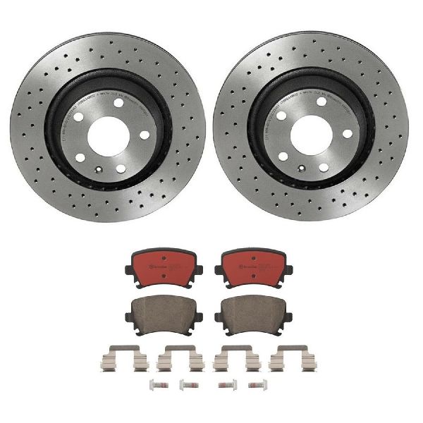 2008-2015 Audi TT Quattro Disc Brake Kit - Rear (Brembo)