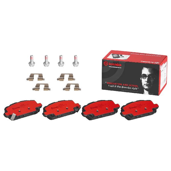 2016-2022 Honda HR-V Disc Brake Pad Set - Rear (Brembo)