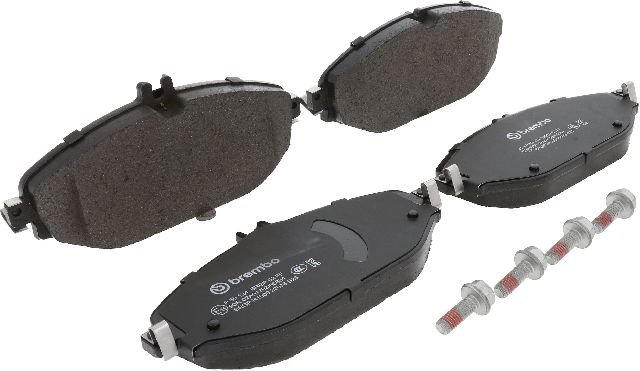2015-2021 Mercedes-Benz C300 Disc Brake Pad Set - Front (Brembo)