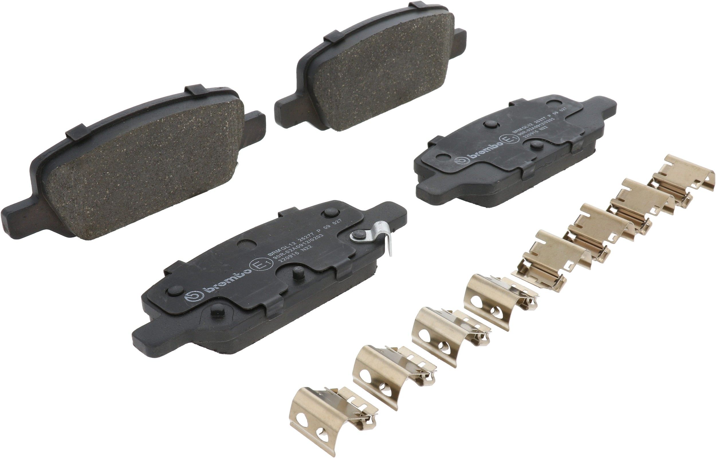 2021, 2020, 2019, 2018, 2017 Tesla 3 Disc Brake Pad Set