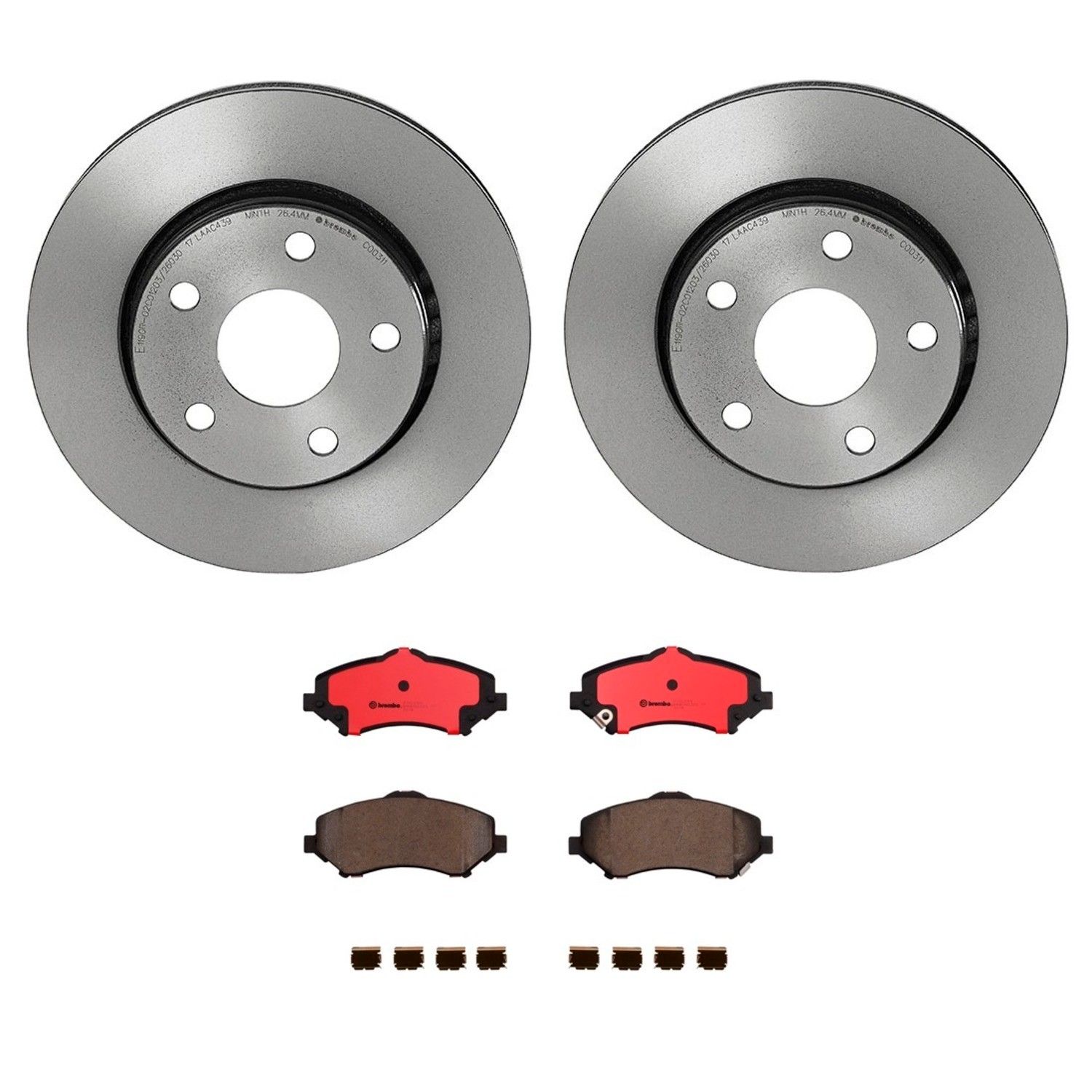 2017, 2016, 2015, 2014, 2013, 2012, 2011, 2010, 2009, 2008, 2007 Jeep Wrangler Disc Brake Kit