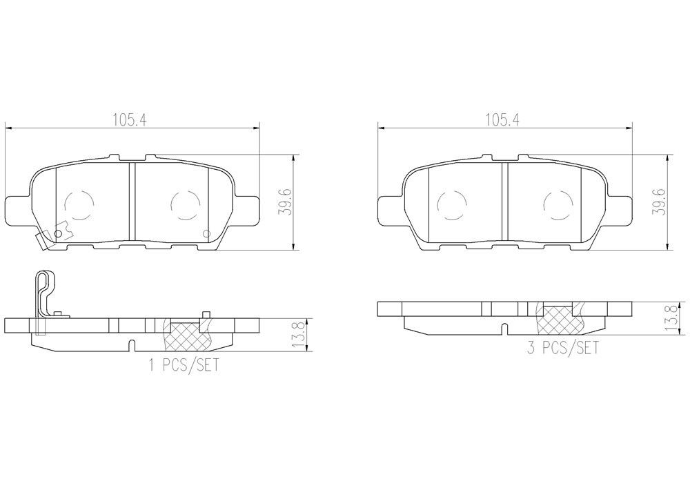 Disc Brake Pad Set