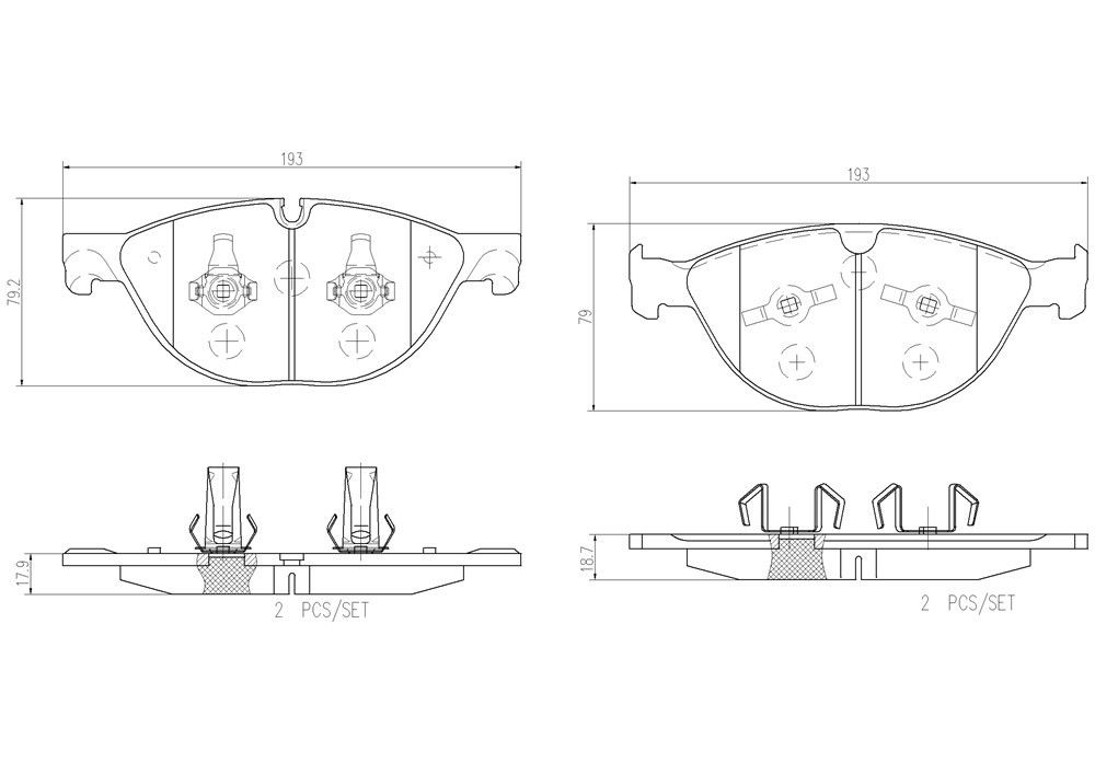 Disc Brake Pad Set