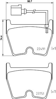 Disc Brake Pad Set